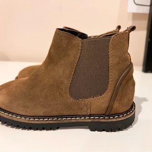 Suede boots - zara